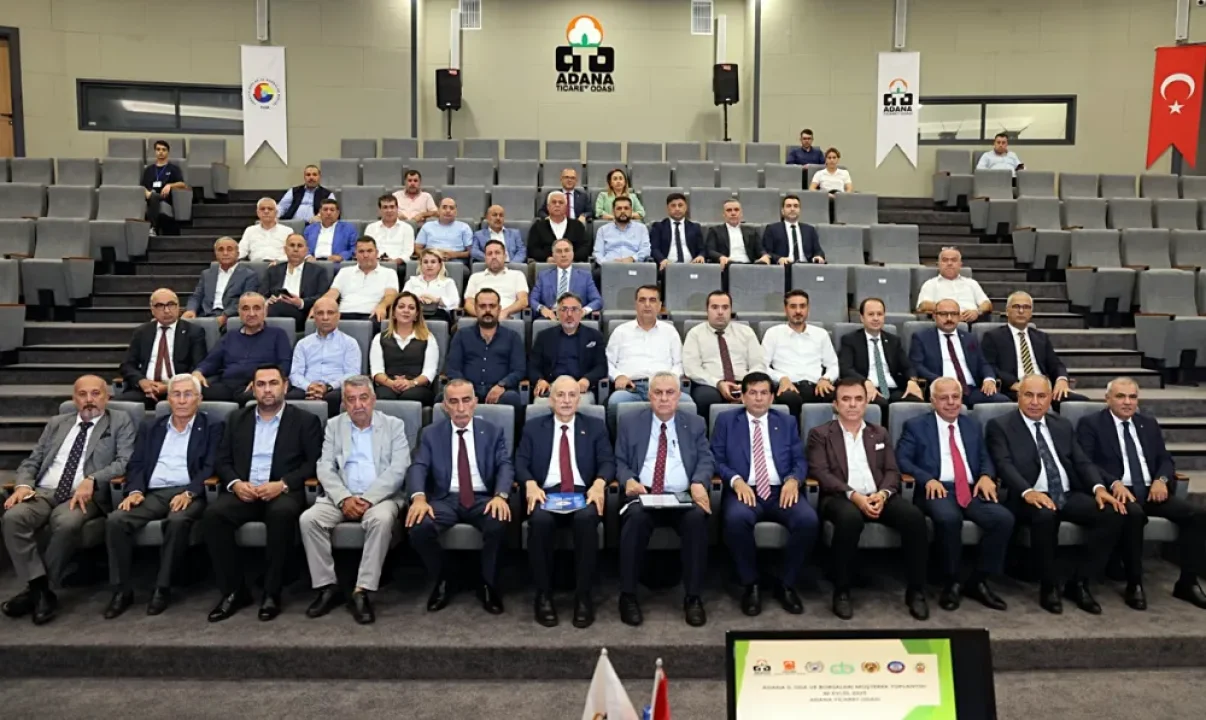Adana’nın geleceği için Oda ve Borsalar ATO’da buluştu
