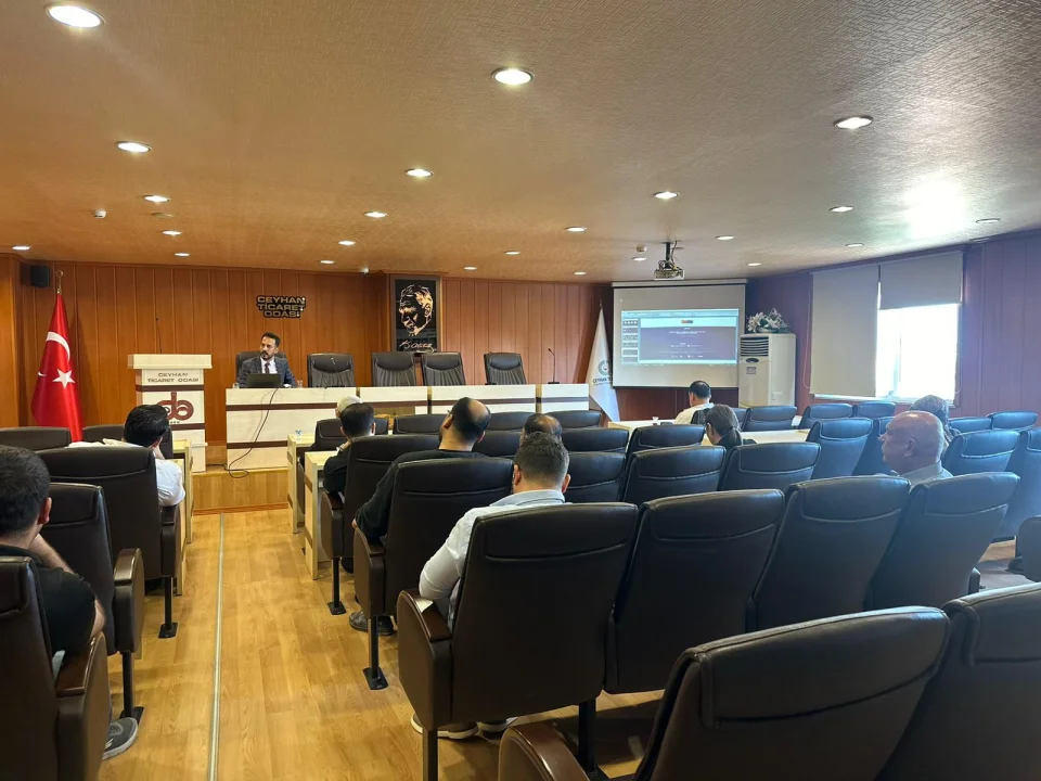 Ceyhan Ticaret Odası’ndan Üyelere KOSGEB Fırsatları Sunumu