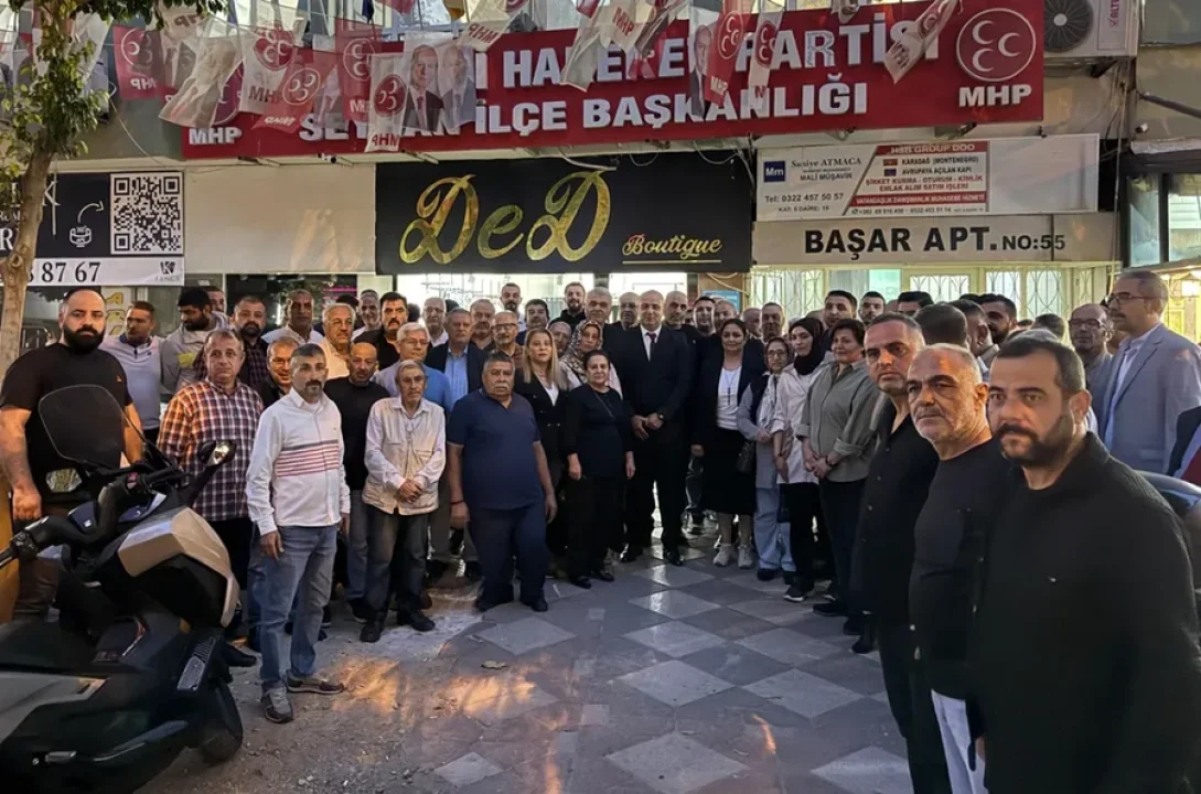 MHP Seyhan’da 100 Bin Hedefi İçin Toplu Katılım Töreni Düzenledi