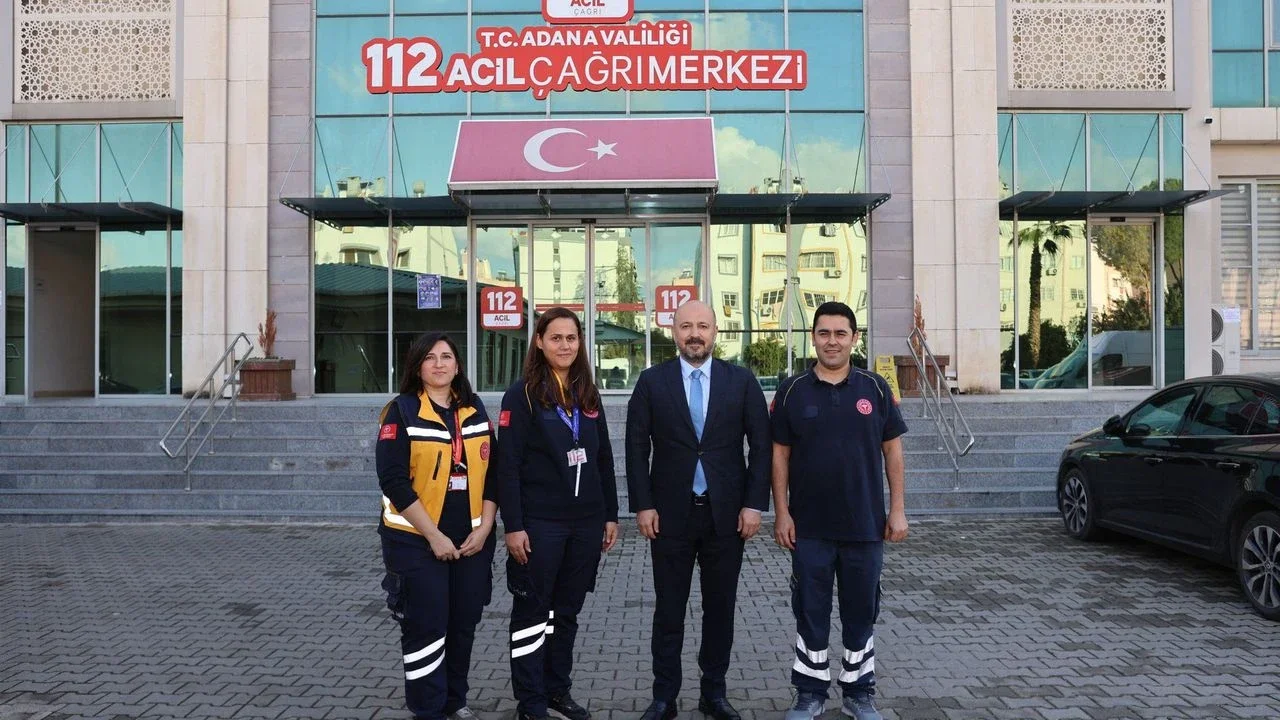 Acil Sağlık Haftasında 112 Personeline Moral Ziyareti