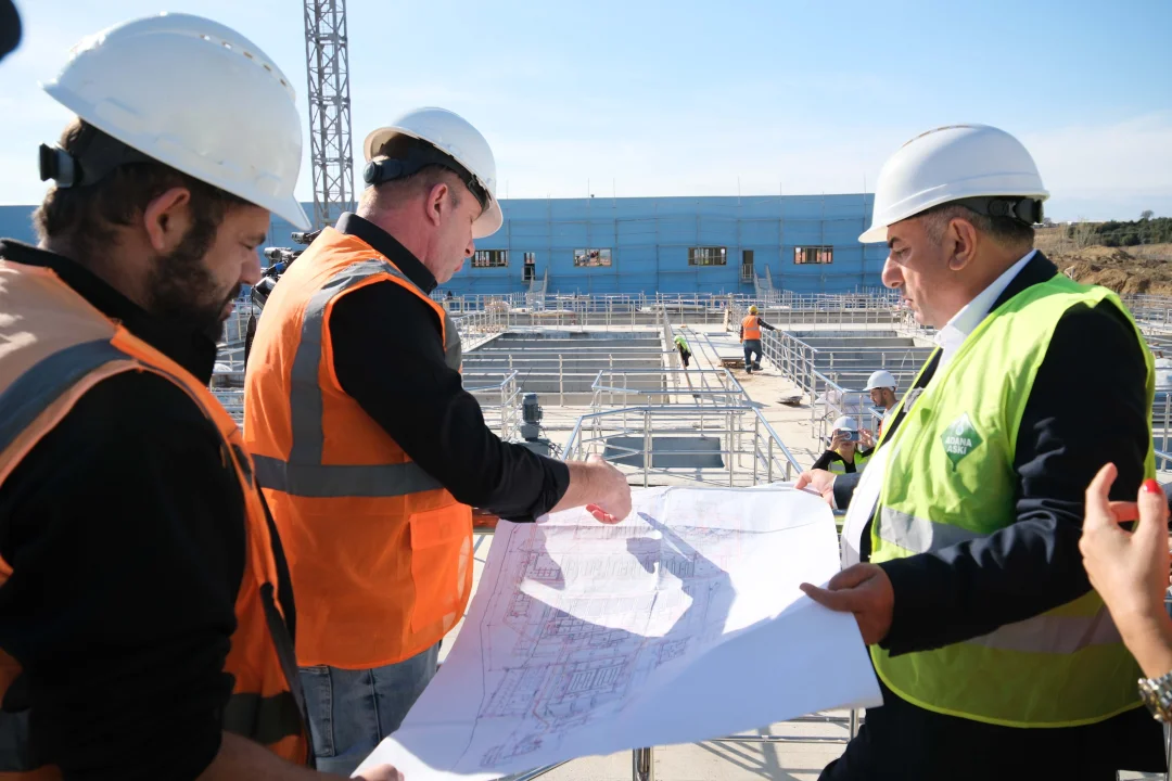 Adana Büyükşehir Belediyesi ASKİ’nin dev projesi; Yedigöze İçme Suyu Projesi hızla tamamlanıyor.