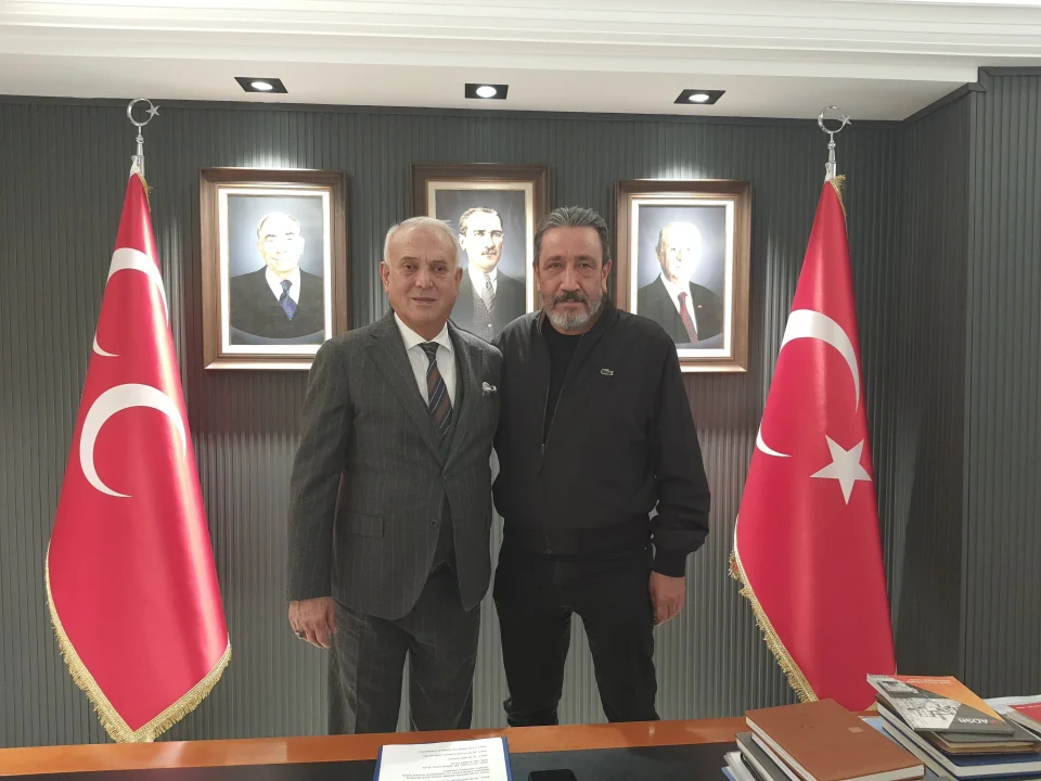 Adana 01 FK’dan MHP İl Başkanı Yusuf Kanlı’ya Nezaket Ziyareti