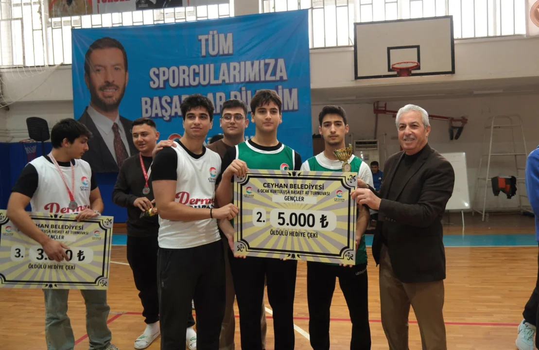 Ceyhan Belediyesi’nden Kurtuluşa Özel Basketbol Turnuvası