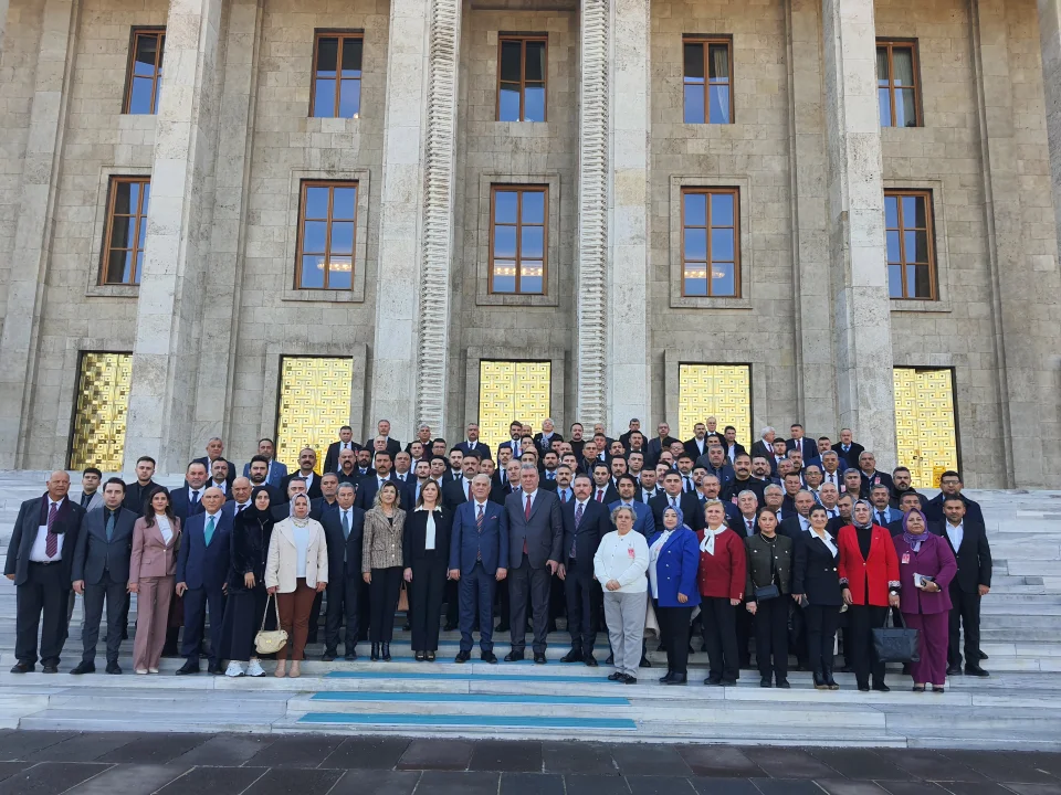 MHP Adana Teşkilatları TBMM'nde...
