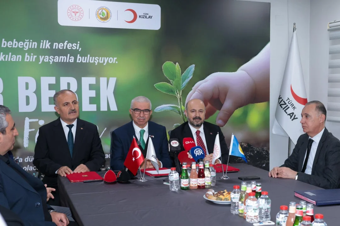 “Bir Bebek Bir Fidan” İş Birliği Protokolü İmza Töreni