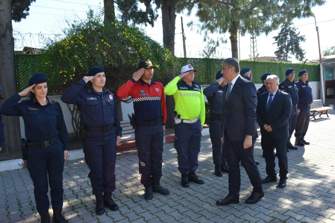 Ceyhan Kaymakamlığı'nda Kritik Ziyaret: Yatırımlar ve Güvenlik Koordinasyonu
