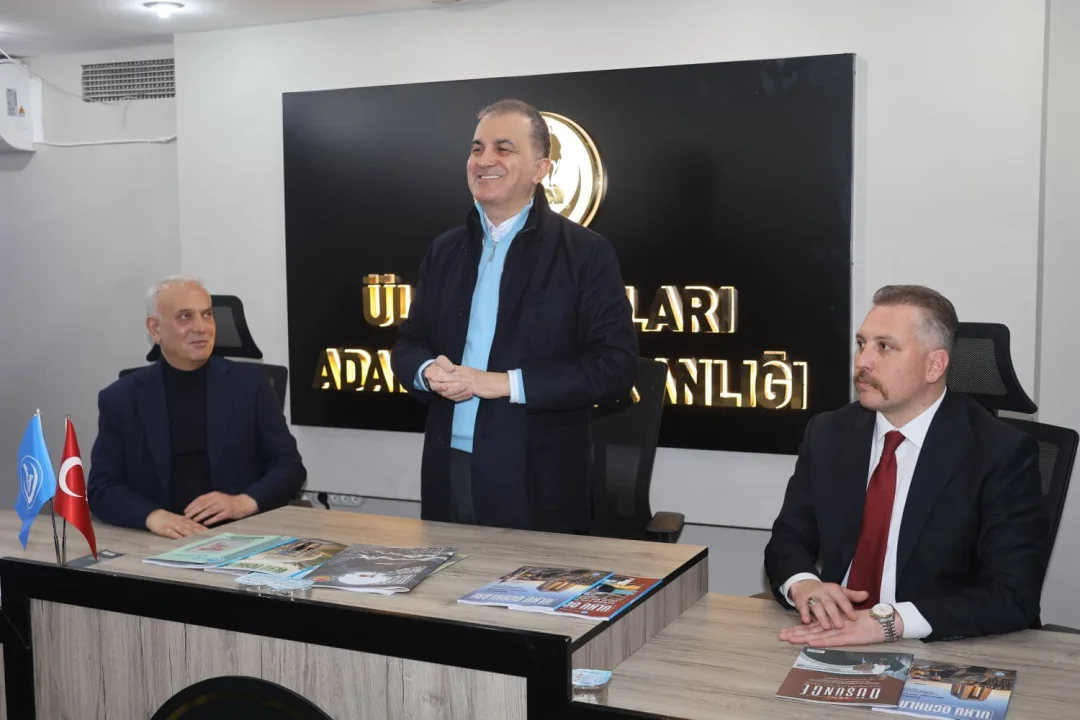 MHP İl Başkanı Yusuf Kanlı ve Ömer Çelik Ülkü Ocakları Adana İl Başkanlığı’nda!