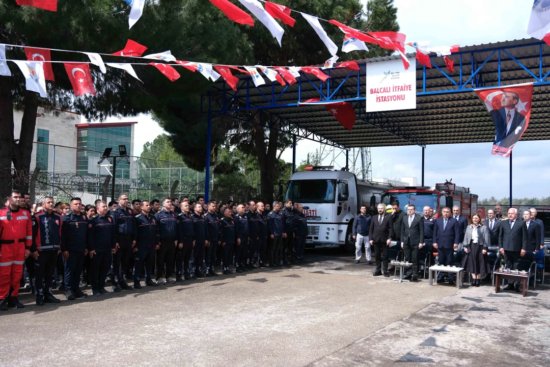 Balcalı Kampüsü Artık Daha Güvenli: 23. İtfaiye İstasyonu Törenle Açıldı!