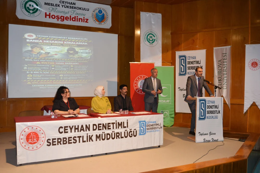 Denetimli Serbestlik ve Cumhuriyet Başsavcılığı’ndan Ceyhan’da Anlamlı Eğitim