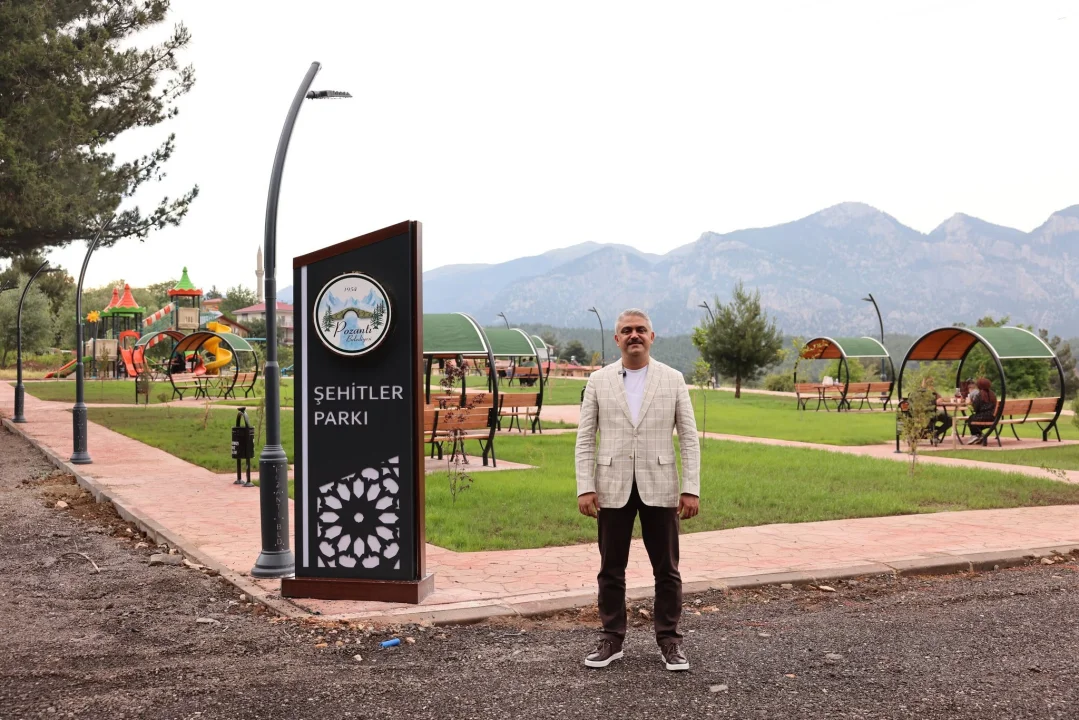 Pozantı Belediyesi’nden Alpu’ya Anlamlı Yatırım: Şehitler Parkı Kapılarını Açtı