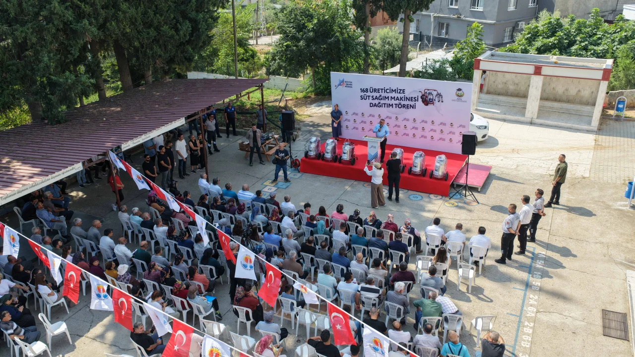 Adana Büyükşehir Belediyesi’nden Kılıçlı Mahallesi’ne Tarımsal Destek