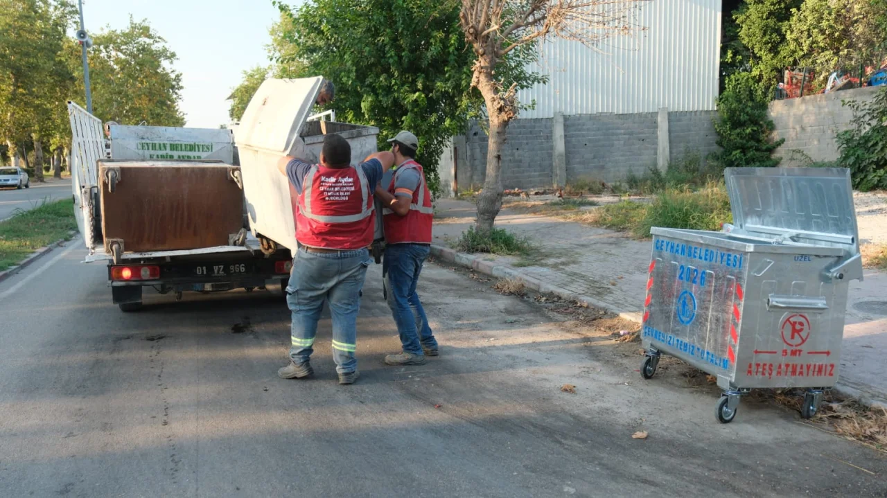 Ceyhan Belediyesi Temizlik Altyapısını Güçlendiriyor
