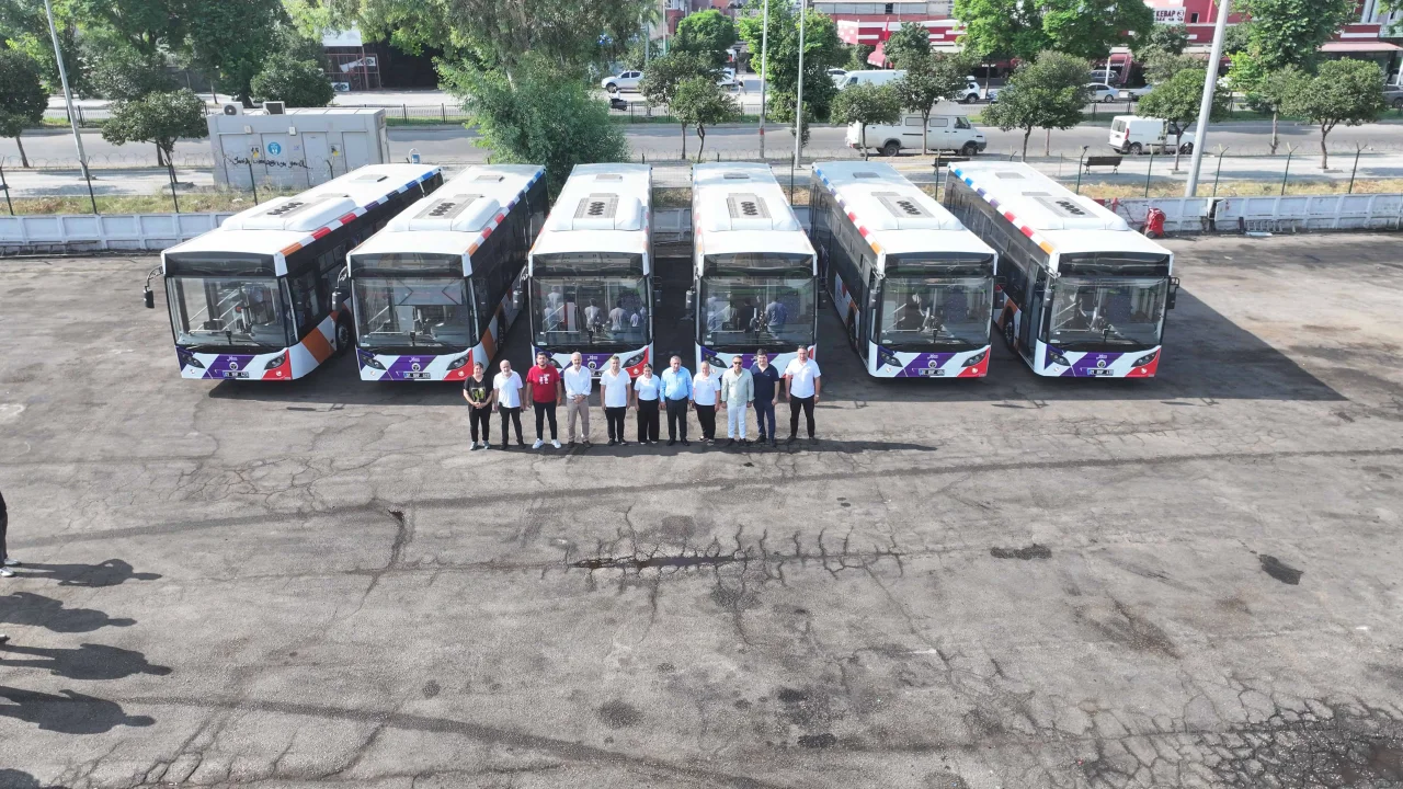 Adana Büyükşehir Filosunu Büyütüyor: 6 Ay İçinde 38 Yeni Otobüs Filoya Katılacak