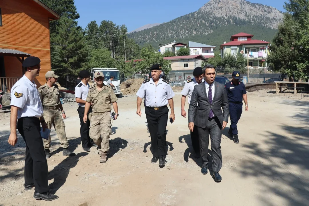 Pozantı’da Güvenliğe Dev Yatırım: Akçatekir Karakolu İçin İlk Harç Döküldü