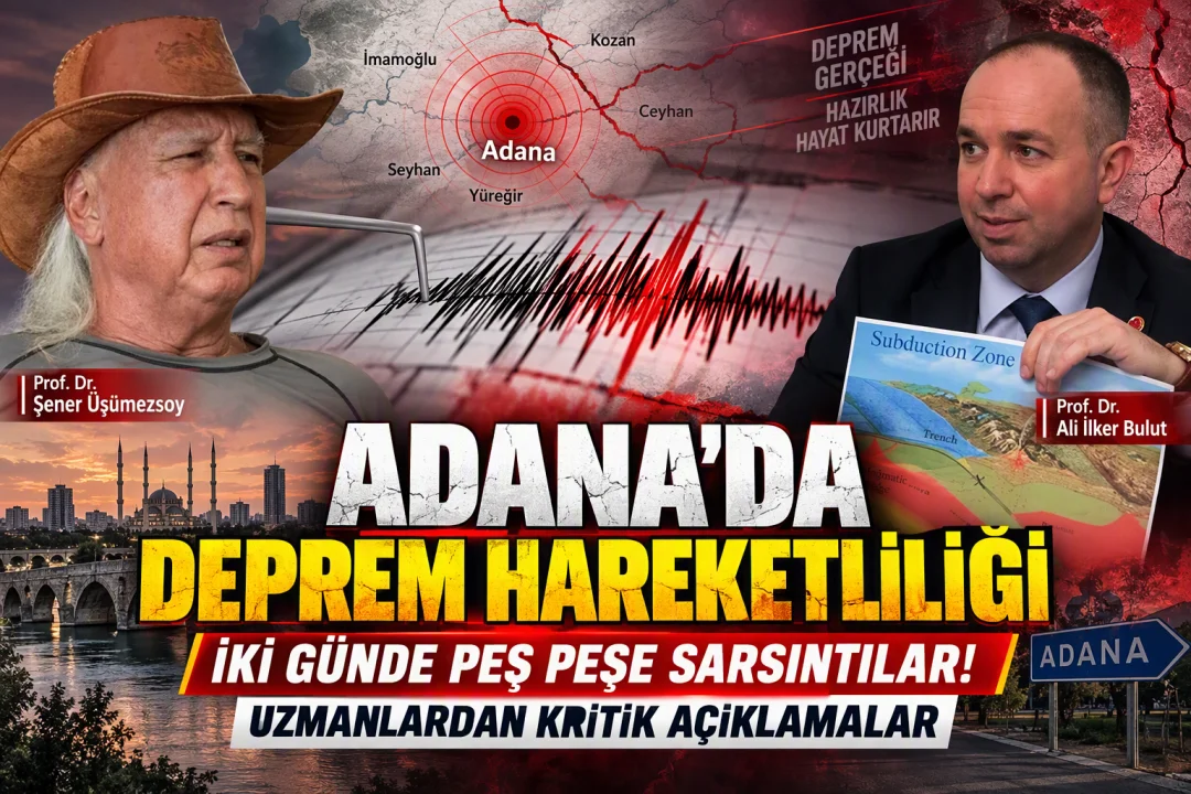 Adana’da Peş Peşe Depremler: Uzmanlardan Bölge Halkını Rahatlatan Açıklamalar