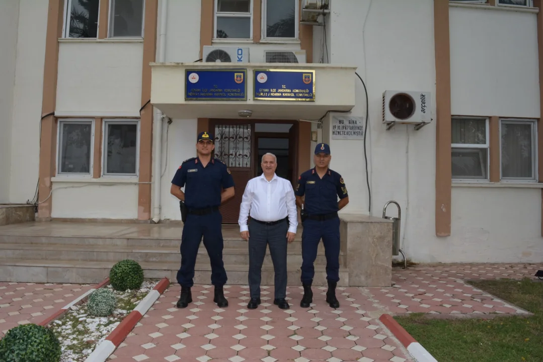 Ceyhan Kaymakamı Ramazan Kurtyemez'den İncirli Jandarma Karakolu’na Denetim Ziyareti!