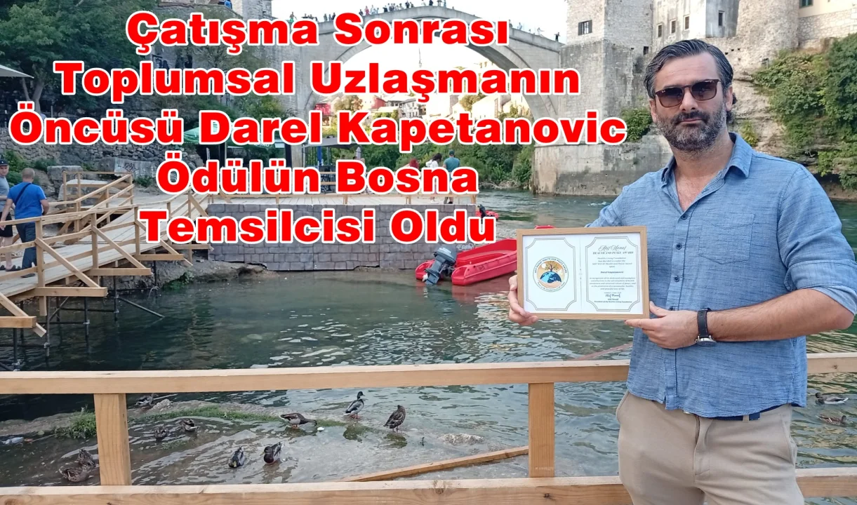 “Barış İçinde Sağlıklı Yaşam” Vizyonu Büyüyor: Akif Manaf Ödülü Darel Kapetanović’e Takdim Edildi