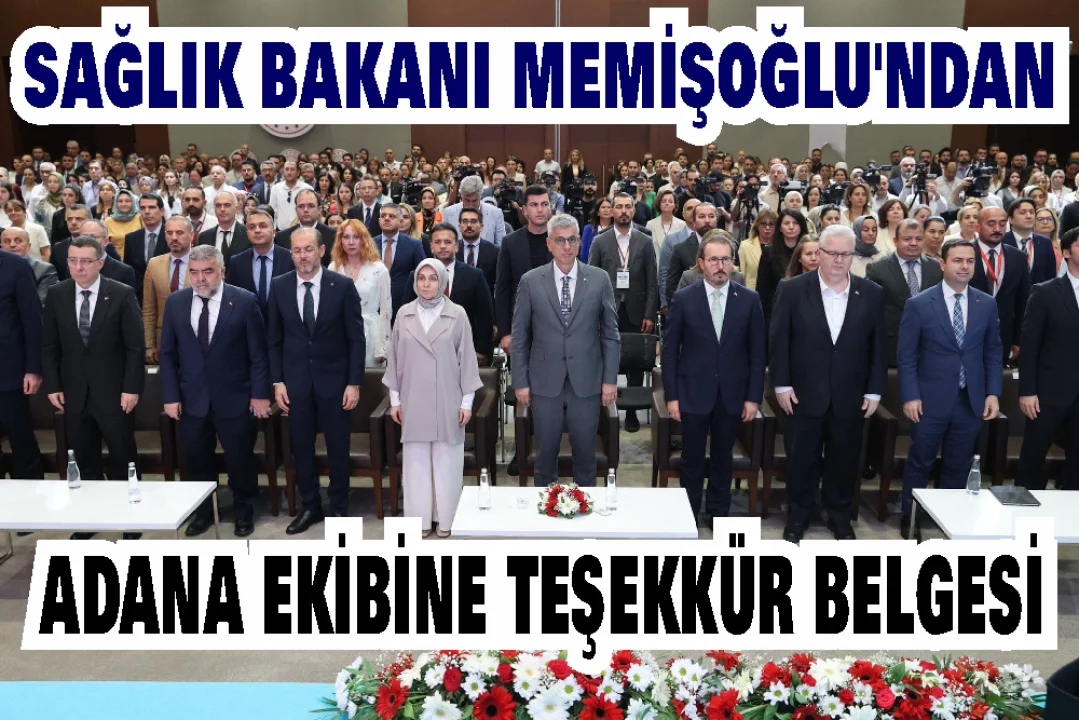 Adana İl Sağlık Müdürlüğü’ne “Normal Doğum Eylem Planı” Teşekkürü