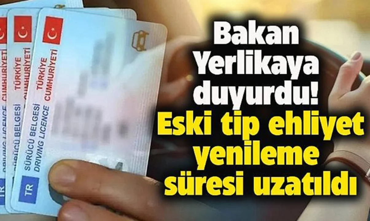 Ehliyet Yenilemede Son Şans: Süre 31 Ekim 2025’e Uzatıldı!