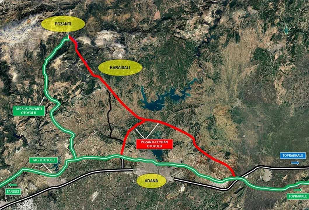 “Adana’ya Dev Ulaşım Yatırımı: Pozantı–Ceyhan Otoyolu Başlıyor”
